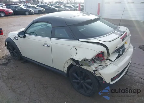 2013 Mini Coupe Cooper S z USA, uszkodzony, nr VIN WMWSX3C59DT772561